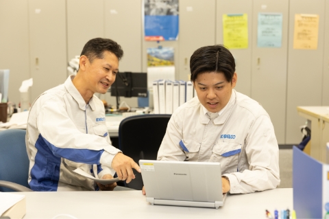 作業開始・客先挨拶